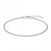 Sterling Silver 925 Polished Mini Twist Chain Bracelet