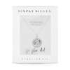 Sterling Silver 925 Polished St Christopher Pendant Necklace - Gift Boxed