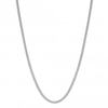 Sterling Silver 925 Silver Omega Flat Chain Allway Necklace