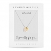 Sterling Silver 925 Tri-Tone Polished Open Heart Triple Necklace - Gift Boxed