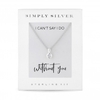 Sterling Silver 925 White Cubic Zirconia Besel Short Pendant Necklace For Bridesmaids