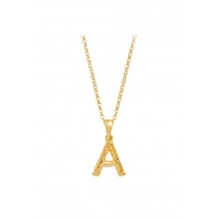 Sterling Silver Gold Alphabet 
