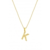 Sterling Silver Gold Alphabet 