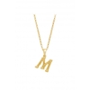 Sterling Silver Gold Alphabet 