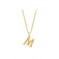 Sterling Silver Gold Alphabet 