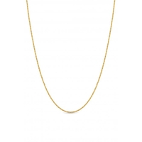 Sterling Silver Gold Sparking Necklace