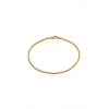 Sterling Silver Gold Sparkle Bracelet