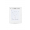 Sterling Silver Mini Lock Necklace - Gift Boxed