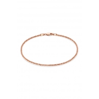 Sterling Silver Rose Gold Sparkle Bracelet