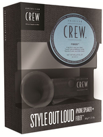 American Crew Style Out Loud Gift Pack (fiber And Iphone Speaker)