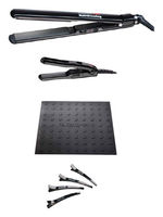 Babyliss Nano Titanium Ultra Slim Straightening Kit (black)