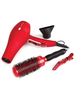 Corioliss Flow Red Hair Dryer Styling Kit