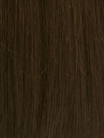 Fab Remy Clip In 4 Chocolate Brown Length(inch)-24