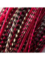 Feather Hair Extensions - Magenta Pink