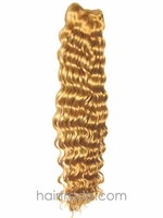 I&k Deep Wave Human Hair Xxtensions (medium Blonde) Length(inch)-22