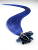 I&k Pre-bonded Hair Extensions (blue) Length(inch)-22