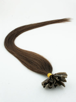 I&k Pre-bonded Hair Extensions (dark Ash Brown) Length(inch)-14