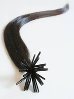 I&k Pre-bonded Hair Extensions (darkest Brown) Length(inch)-22
