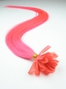 I&k Pre-bonded Hair Extensions (pink) Length(inch)-22