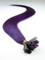 I&k Pre-bonded Hair Extensions (purple) Length(inch)-22