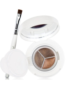New Cid I-gel Long Wear Gel Eye Liner Trio With Brush - Bronze Co