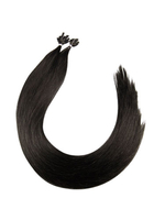 Vl Remy Pre-bonded Flat Tip 1 Jet Black Length(inch)-18