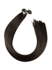 Vl Remy Pre-bonded Flat Tip 1b Natural Black Length(inch)-18