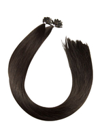 Vl Remy Pre-bonded Flat Tip 1b Natural Black Length(inch)-22