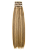 Vl Remy Weft Chocolate Brown With Caramel Hightlights 100g Length(inch)-18
