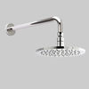 200MM ROUND LED SHOWER HEAD AND ARM BUNDLE