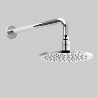 200MM ROUND LED SHOWER HEAD AND ARM BUNDLE