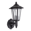 2x Biard Cannes Stainless Steel Outdoor Wall Lantern Black