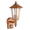 2x Biard Cannes Stainless Steel Outdoor Wall Lantern Copper with PIR Motion Sensor