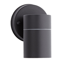 2x Biard Le Mans Stainless Steel Wall Light Black
