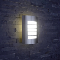 2x Biard Stainless Steel Outdoor Wall Light IP54 E27 Fitting