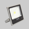 30W Biard Slimline Silvery Grey LED Floodlight in Cool White and Warm White