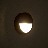 4x Biard Architect Eyelid Outdoor Wall Light