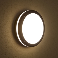 4x Biard Architect Round Outdoor Wall Light