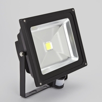 50W Biard LED Floodlight With PIR Security Sensor