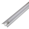5x Biard Shelving Aluminium Profile with Transparent or Frosted Cover and End Cap Set