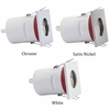 6x Biard Bathroom IP65 Fire Rated GU10 Downlight Square