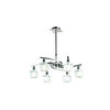 Acton 6 Arm Chrome Ceiling Pendant