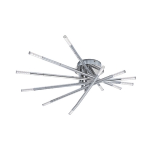 Balham 12 Arm Chrome Ceiling Pendant