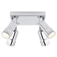 Bern 4 Way Spot Plate cw LED lamps