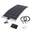 Biard 100W Flexible Solar Panel with Back Contact Cells & 10A Charge Controller