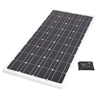 Biard 100W White Solar Panel with 10A Charge Controller