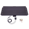 Biard 150W Black Solar Panel Kit with End/Side Mounts,  10A Waterproof Charge Controller & 5m Extension Cables
