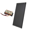 Biard 150W Black Solar Panel with 10A Waterproof Charge Controller