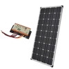 Biard 150W Silver Solar Panel with 10A Waterproof Charge Controller
