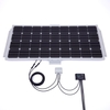 Biard 150W White Solar Panel Kit with End/Side Mounts,  10A Charge Controller & 5m Extension Cables